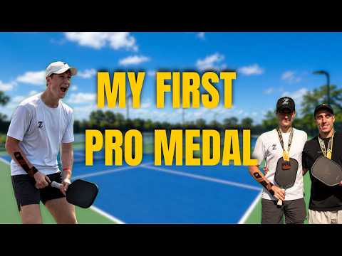 How I Won My First PRO Pickleball Medal