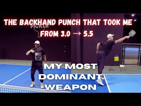 Dominate With the Backhand Punch