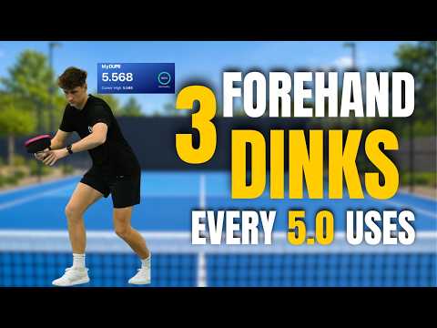 3 Forehand Dinks Every 5.0 Player Uses