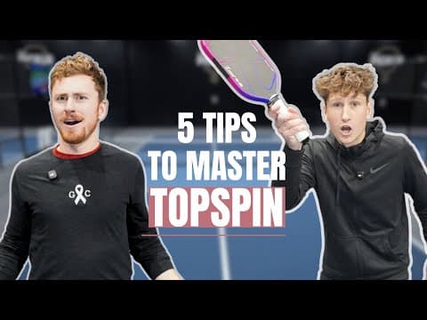 Master These 5 Topspin Shots